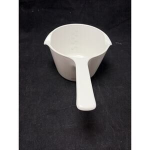 CORNING WARE WHITE 1 QUART/1 LITER SAUCEMAKER M-68-B